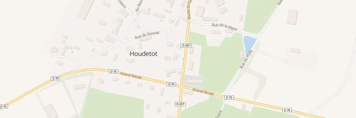 Plan du 3B Rte du Gres à Houdetot