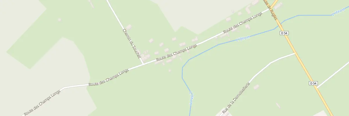 Plan du 11 Rte des Champs Longs à Bourth