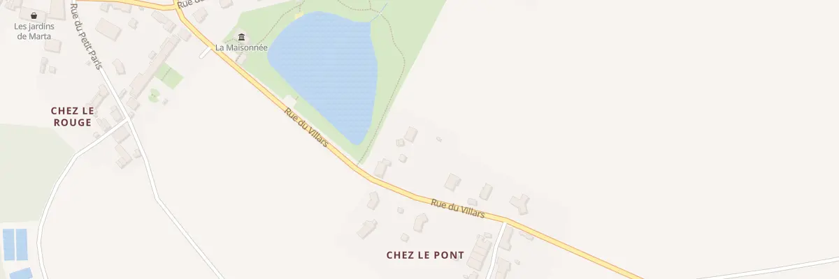 Plan du 5000 Rue du Villars à Adriers
