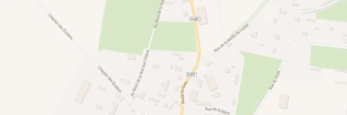 Plan du 9 Rte du Gres à Houdetot