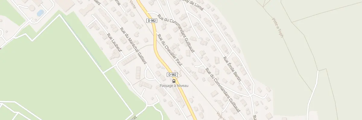 Plan du 56 Rue du Chevalier Paul au Trait