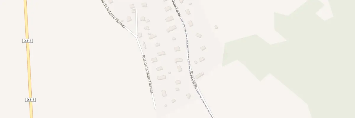 Plan du 799 Rue Verte à Honguemare-Guenouville