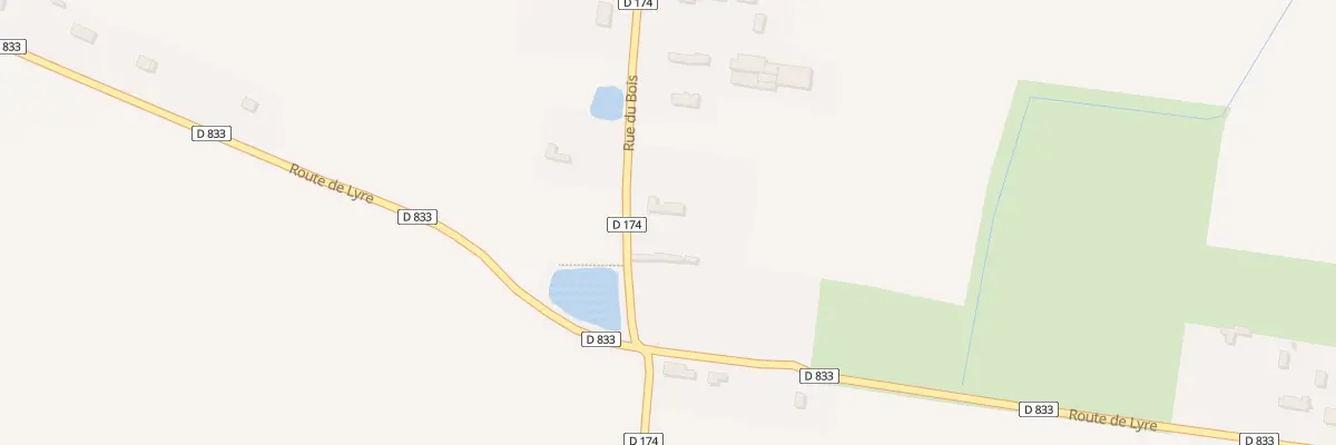 Plan du 4 Rue du Bois aux Baux-de-Breteuil
