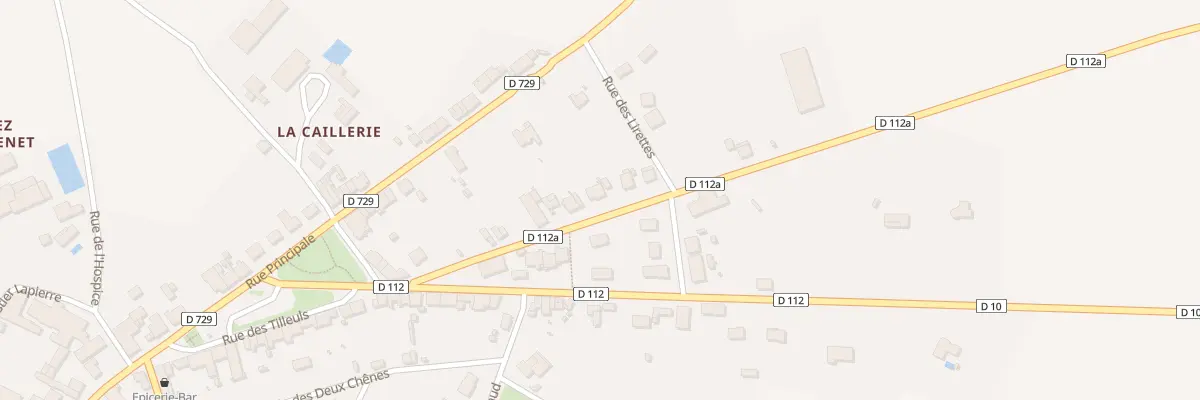 Plan du 9 Rue de la Font Norée à Adriers