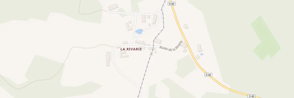 Plan du 127 La Rivarie à Lempzours