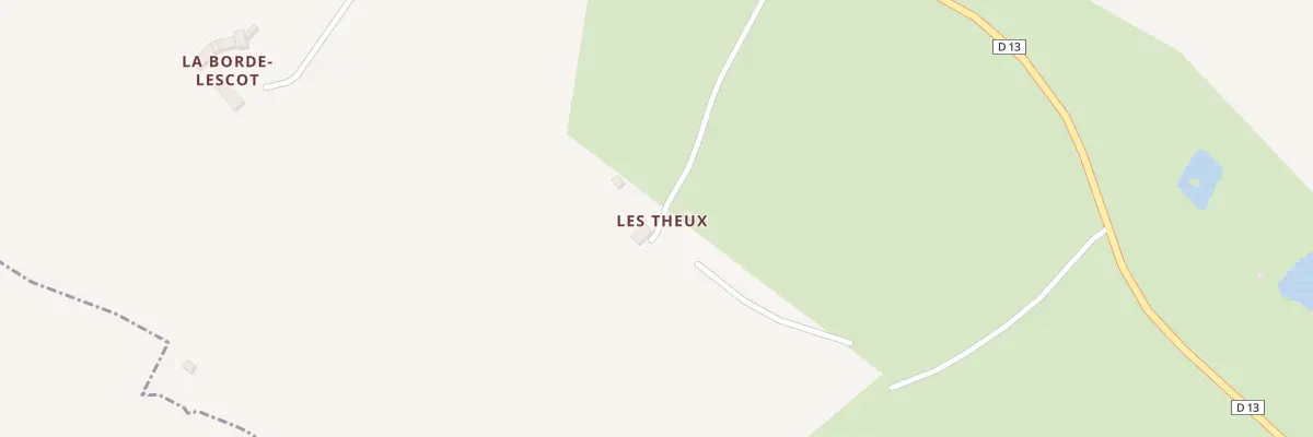 Plan du 96 Les Theux aux Étilleux