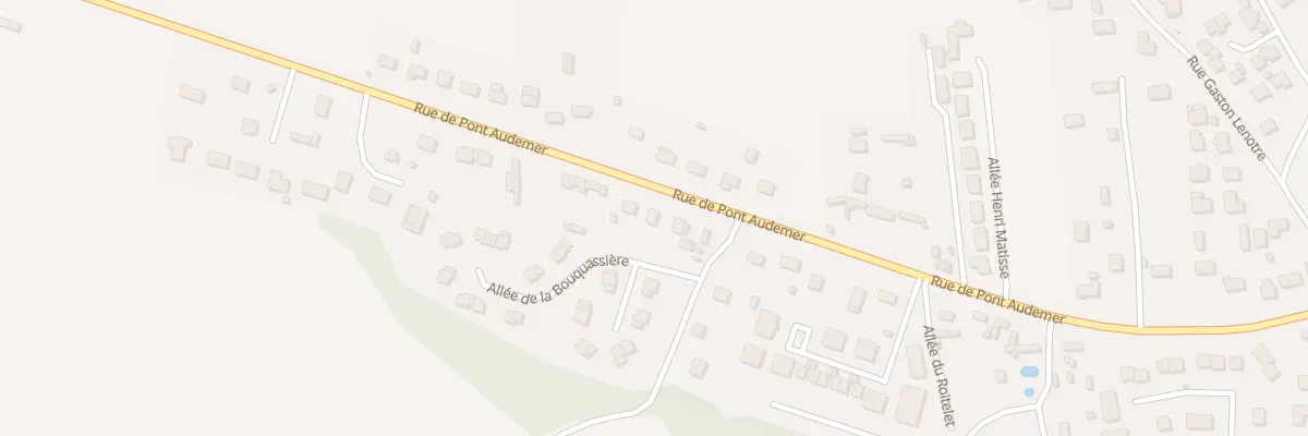Plan du 525 Rue de Pont-Audemer à Bourg-Achard