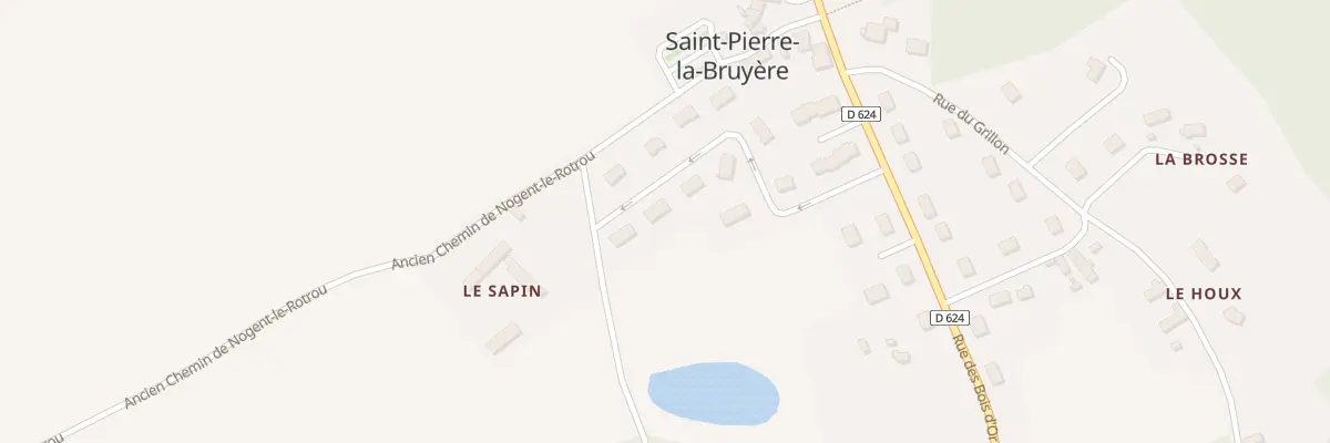 Plan du 8 All René-dumont à Saint-Pierre-la-Bruyère