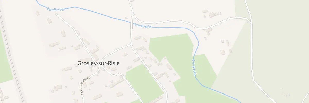 Plan du 1 Rue du Val Gallerand à Grosley-sur-Risle
