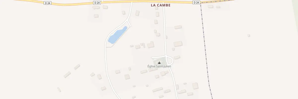Plan du 1 Imp Chemin Vert à Thibouville