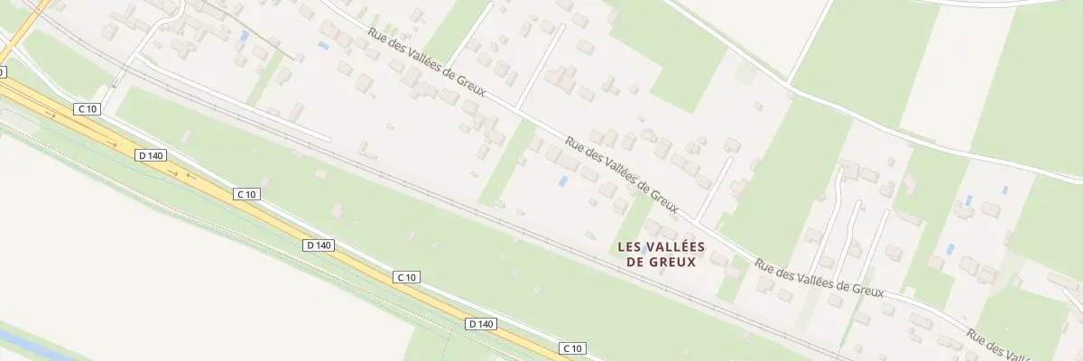 Plan du 47 Rue des Vallées de Greux à Montlouis-sur-Loire