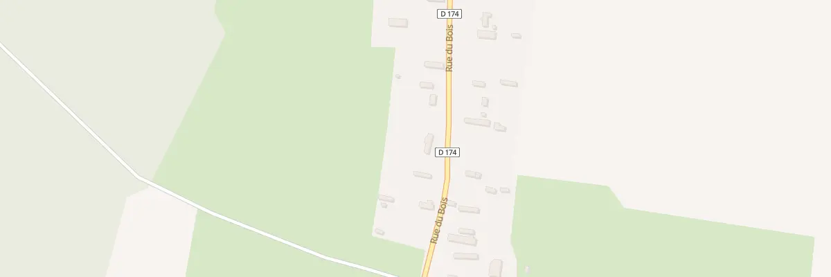 Plan du 23 Rue du Bois aux Baux-de-Breteuil
