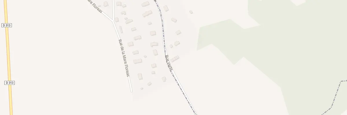 Plan du 9011 Rue Verte au Landin