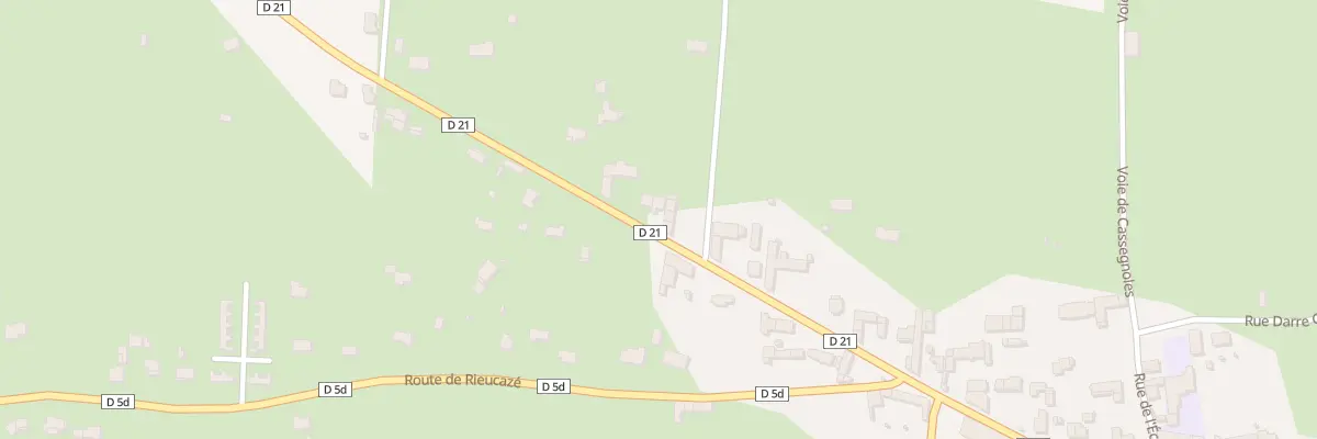 Plan du 14 Rte de Saint-Gaudens à Pointis-Inard