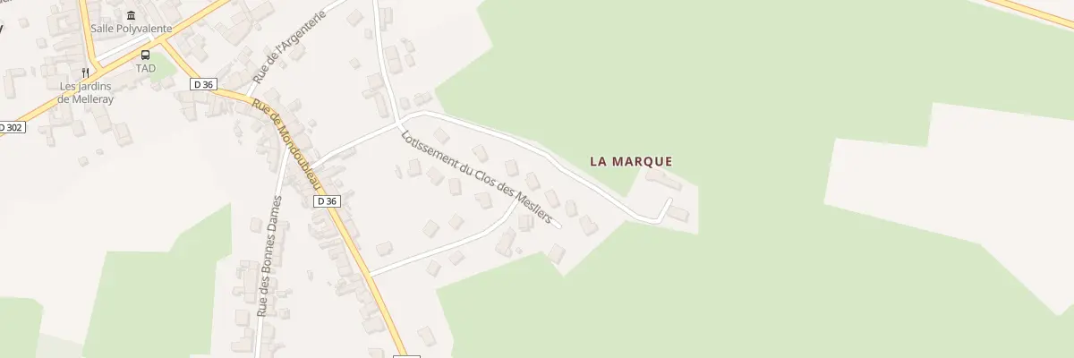Plan du 18 Clos des Mesliers à Melleray