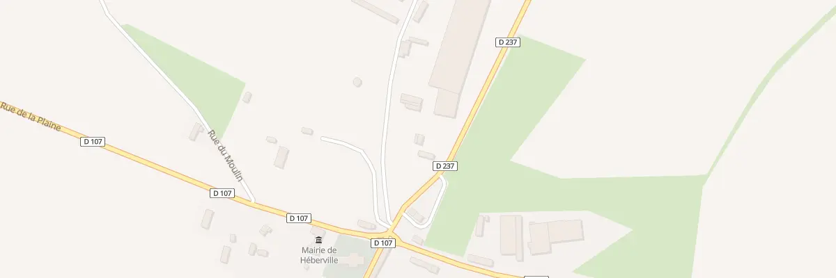 Plan du 2 Rue de l’Eglise à Héberville