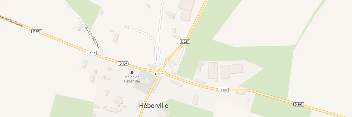 Plan du 1 Rue de l’Eglise à Héberville