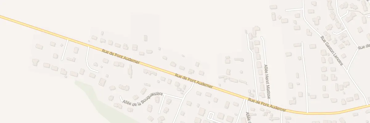 Plan du 480 Rue de Pont-Audemer à Bourg-Achard