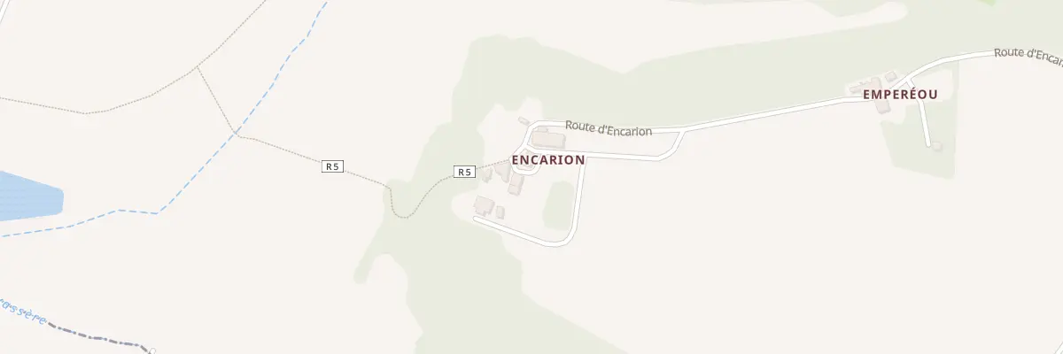 Plan du 5050 A Encarion à Mauroux