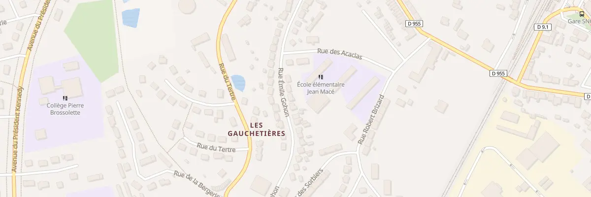 Plan du 39 Rue Emile Gohon à Nogent-le-Rotrou
