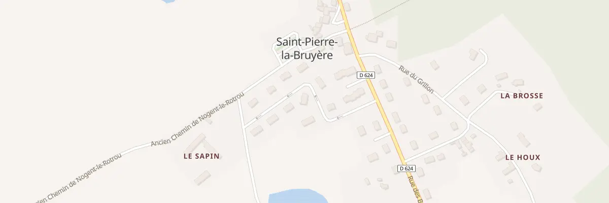 Plan du 4 All René-dumont à Saint-Pierre-la-Bruyère