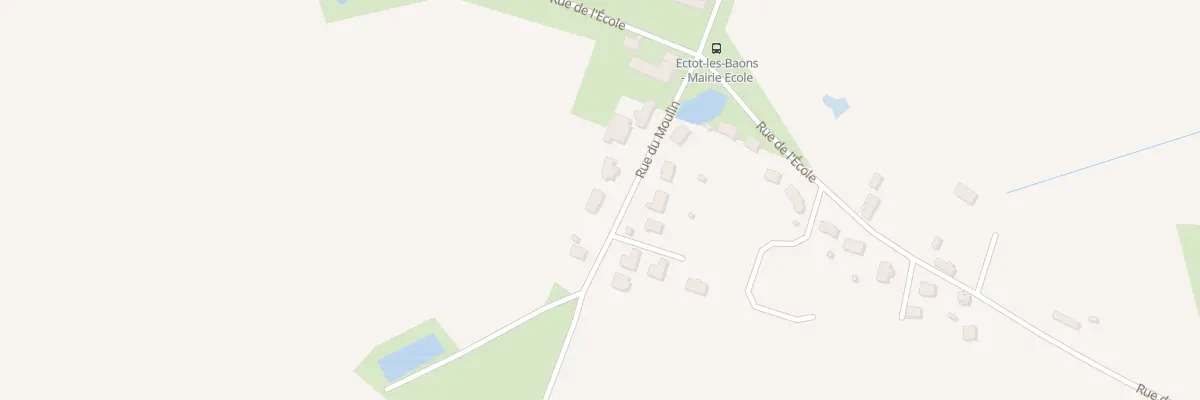 Plan du 18 Rue du Moulin à Ectot-lès-Baons