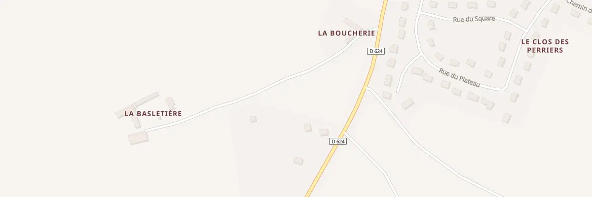 Plan du 5037 La Patarde à Saint-Pierre-la-Bruyère