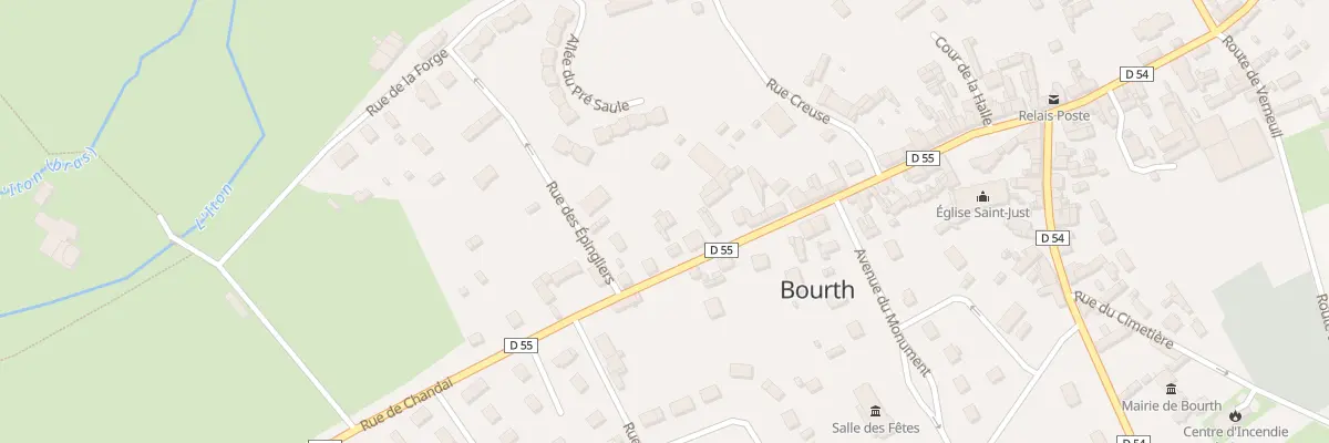 Plan du 28 Rue de Chandai à Bourth