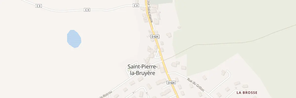 Plan du 11 Le Bourg à Saint-Pierre-la-Bruyère