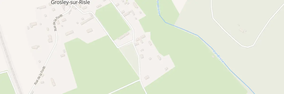 Plan de la Rue des Ormes à Grosley-sur-Risle