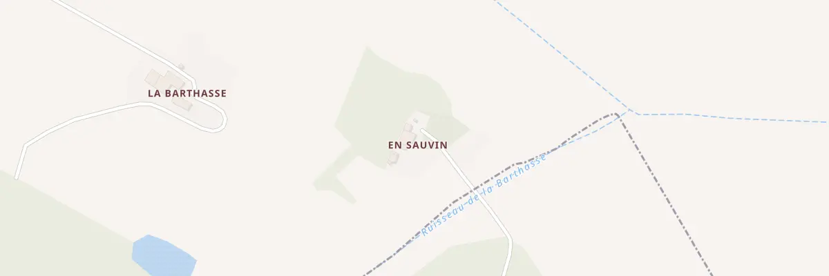 Plan du 5007 A la Barthasse à Pellefigue