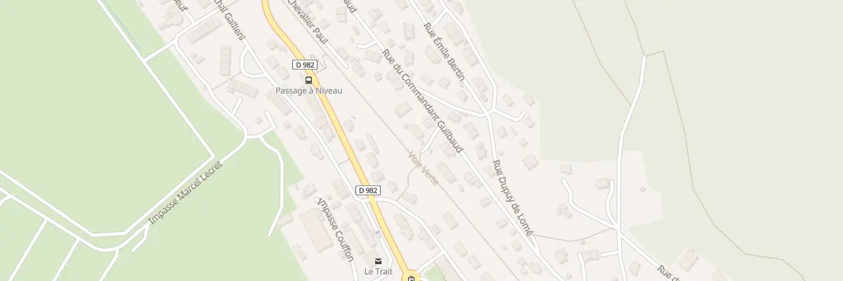 Plan du 317 Rue du Cdt Guilbaud au Trait