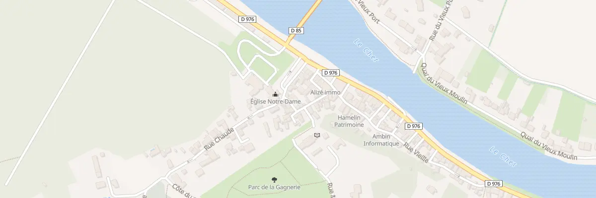 Plan du 12 Rue Chaude à Véretz