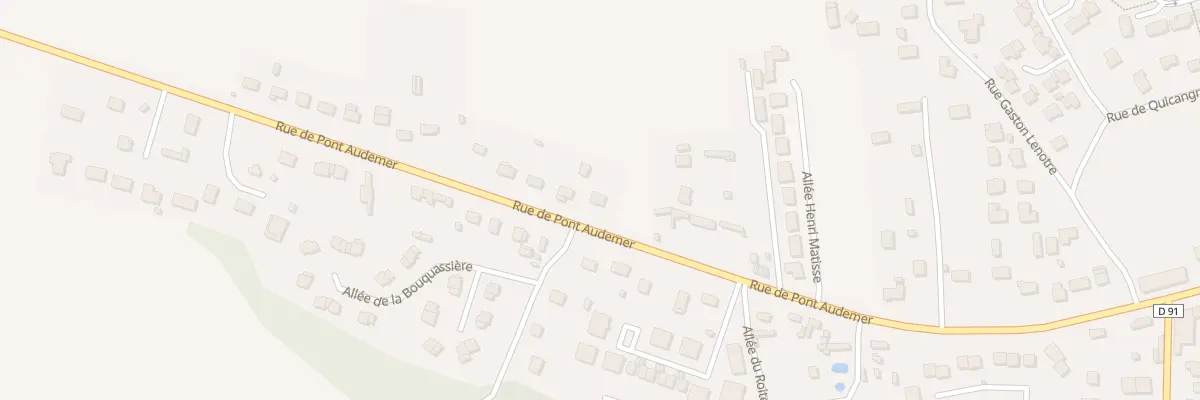 Plan du 432 Rue de Pont-Audemer à Bourg-Achard