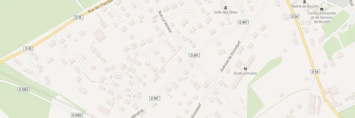 Plan du 4B Rue du Mineray à Bourth