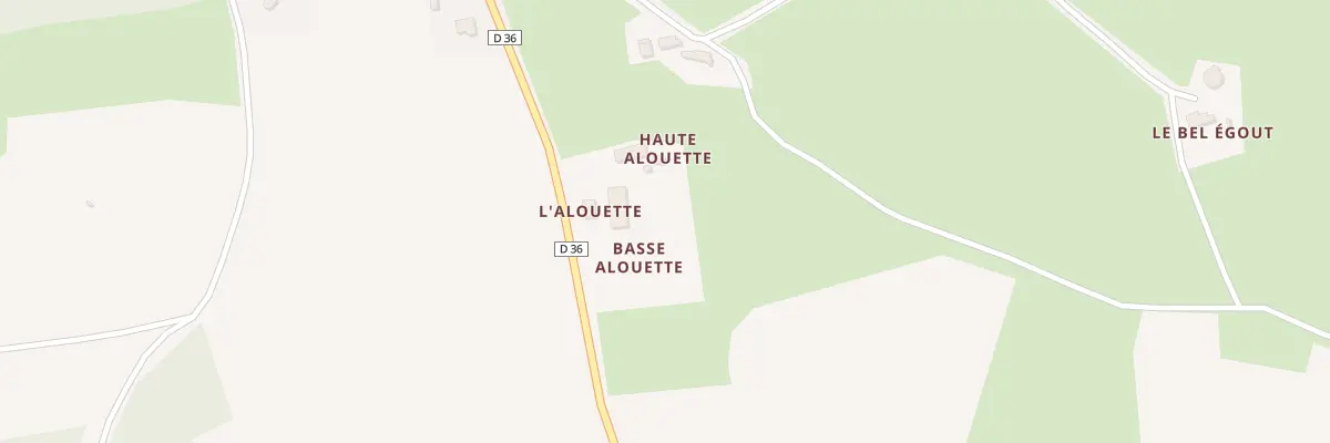 Plan du 5234 Basse Alouette à Melleray