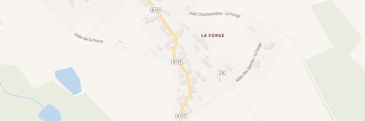 Plan du 4 Rte de la Cheneviere-La Forge à Saint-Mathieu