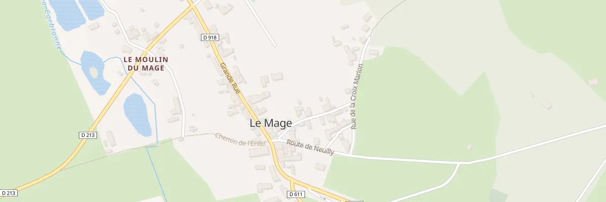 Plan du 5 Rle du Haut Chene au Mage