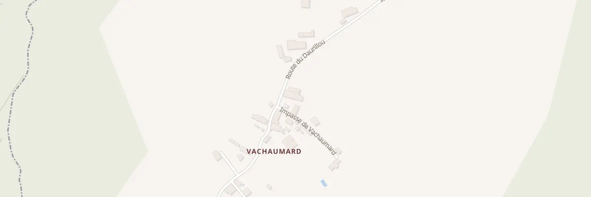 Plan du 900 Rte du Daurillou à Saint-Saud-Lacoussière
