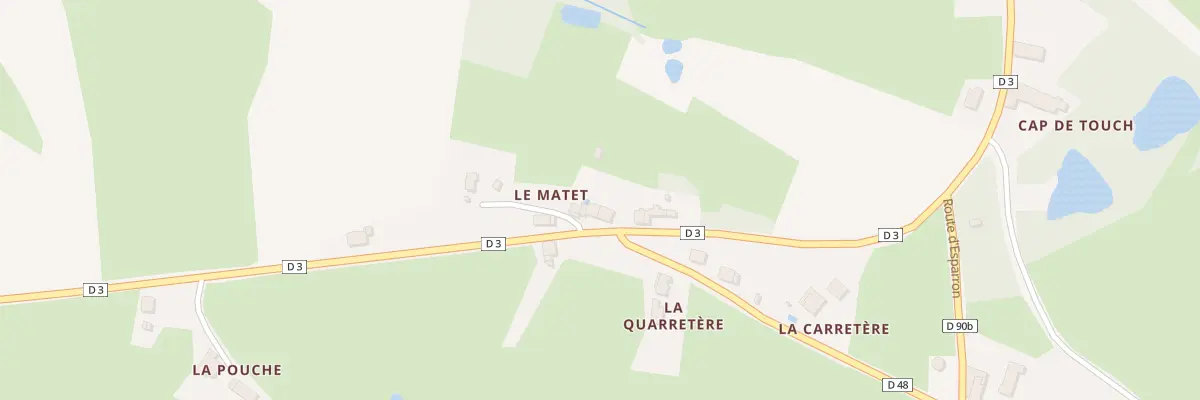 Plan du 19B Le Matet à Lilhac
