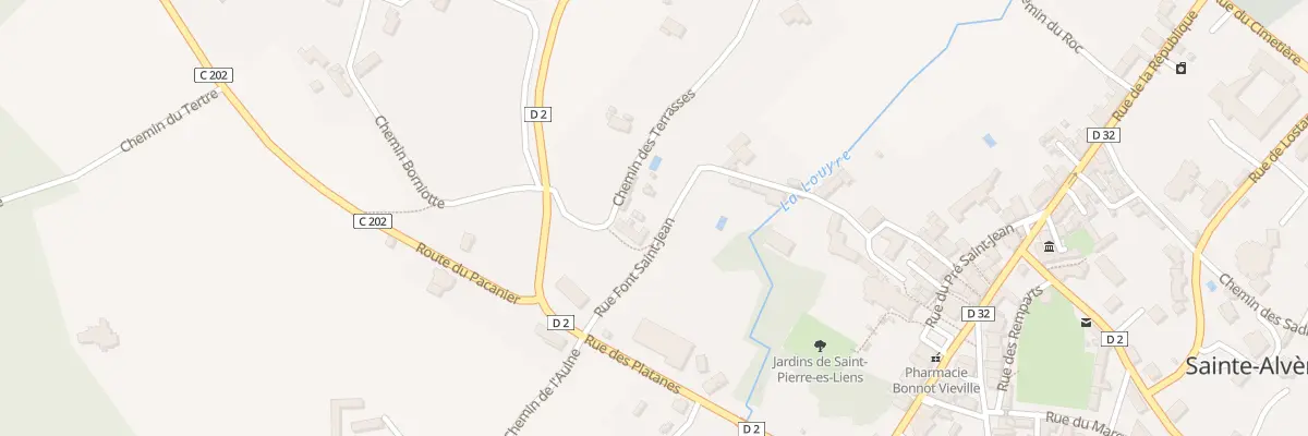 Plan du 346 La Croix de Bandare à Val de Louyre et Caudeau