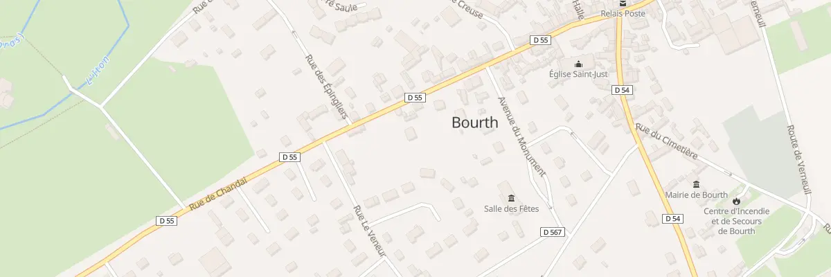 Plan du 17 Rue de Chandai à Bourth