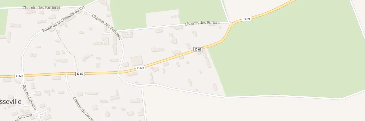 Plan du 13 Rue du Bout des Marettes à Blosseville
