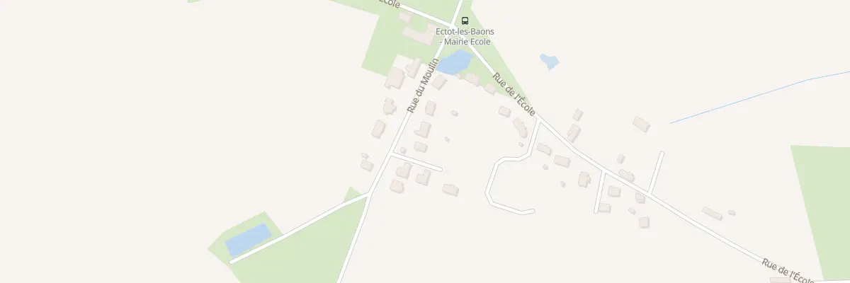 Plan du 19 Rue du Moulin à Ectot-lès-Baons