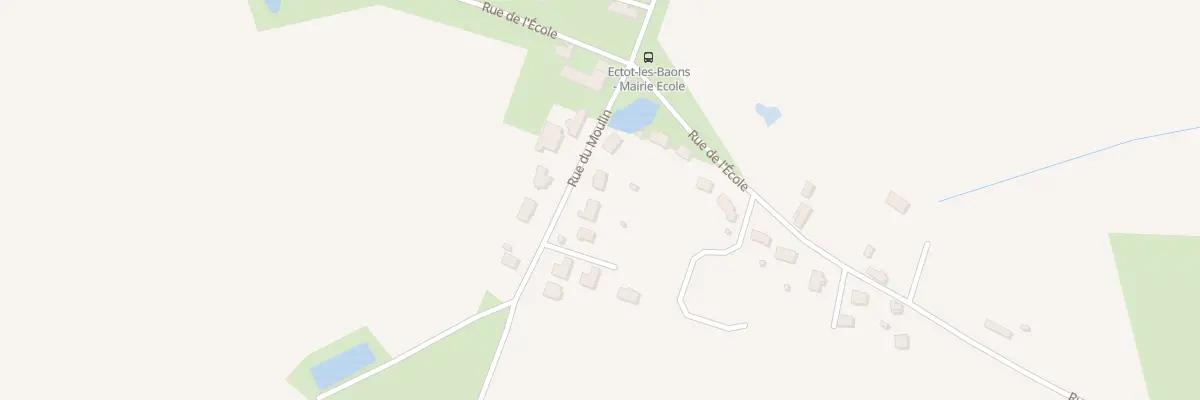 Plan du 17 Rue du Moulin à Ectot-lès-Baons