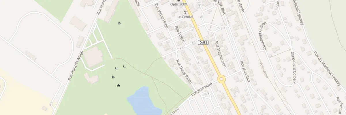 Plan du 636 Rue Denis Papin au Trait