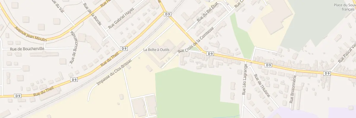 Plan du 105 Rue Bretonnerie à Nogent-le-Rotrou