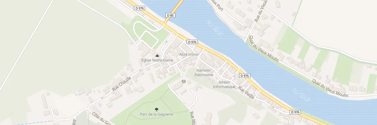Plan du 59 Le Bourg à Véretz