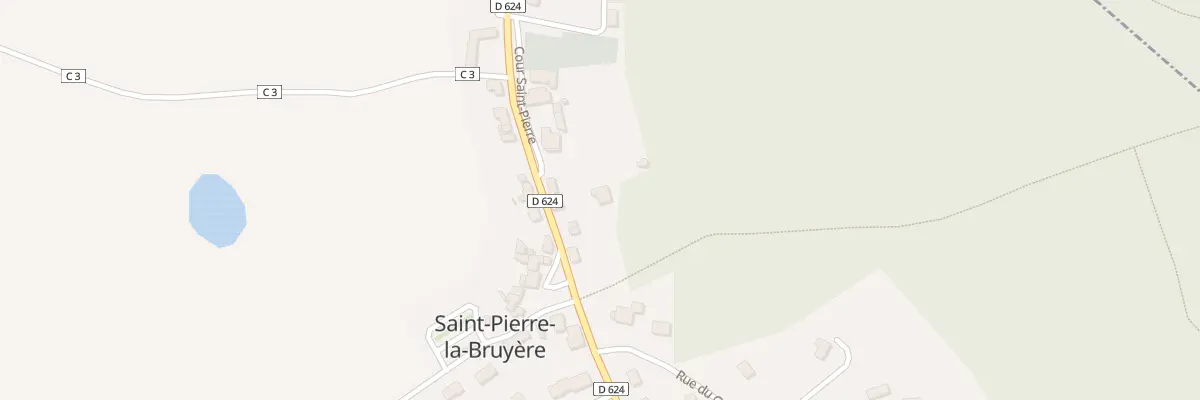 Plan du 3 Rue Paul Leforestier à Saint-Pierre-la-Bruyère