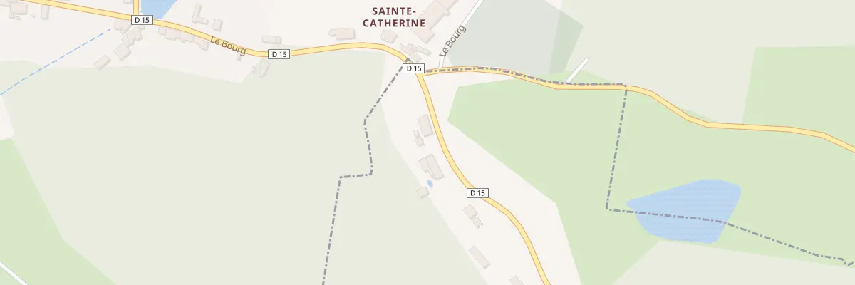 Plan du 5271 Sainte-Catherine à Pensol